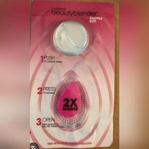 6 Pink Makeup Sponge Applicators